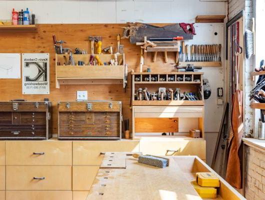 Kevin Cradock woodworking shop